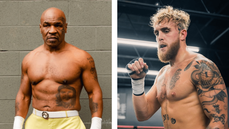 Mike Tyson negou conhecimento sobre possível luta contra Jake Paul, mas disse que cobraria R$ 5 bi para enfrentar o youtuber no boxe - Reprodução/Instagram