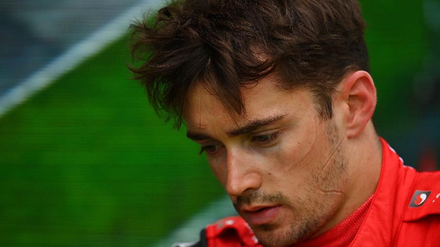 Charles Leclerc, da Ferrari, após ficar em sexto no GP da Emilia-Romagna - Dan Mullan/Getty Images