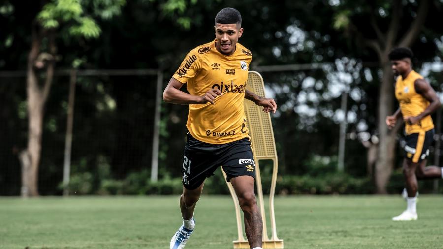 Lucas Barbosa, do Santos - Ivan Storti/Santos FC