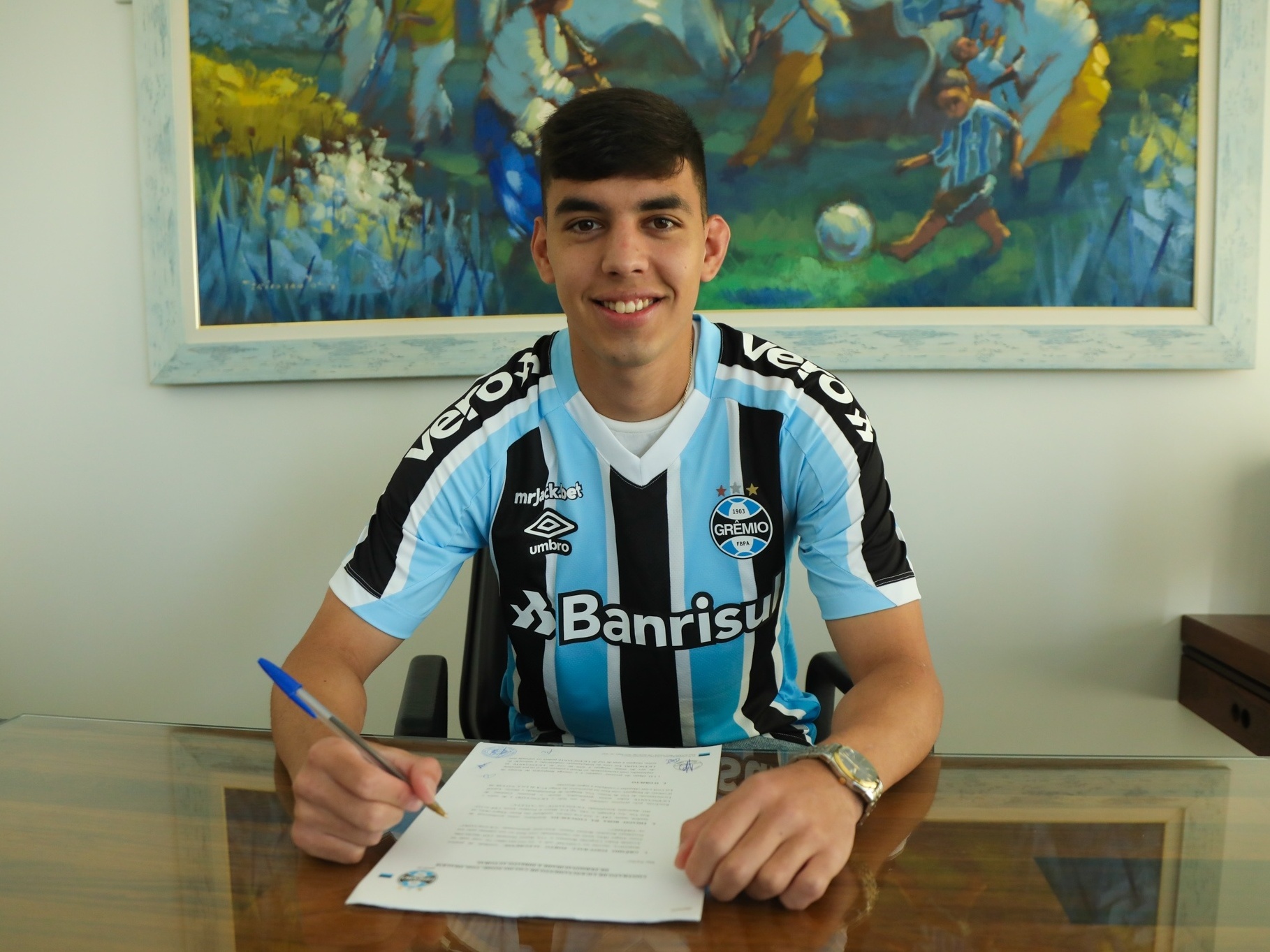 Joia argentina vem ganhando espaço no Tricolor