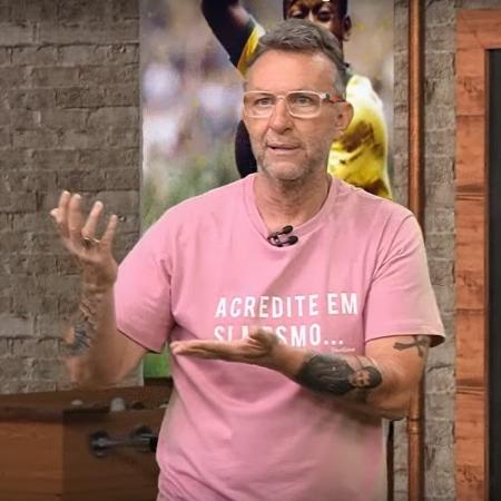 Neto, no programa Os Donos da Bola - Reprodução/TV Bandeirantes