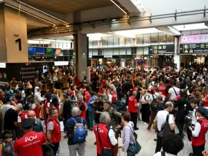 Trens da França sofrem sabotagem a poucas horas da abertura das Olimpíadas