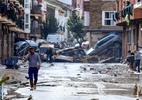 Tempestade deixa mais de 60 mortos na Espanha; Jogos da Copa do Rei são adiados - Jose Jordan / AFP