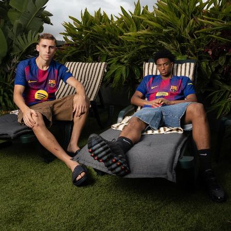 Nova camisa do Barcelona Nova camisa do Barcelona
