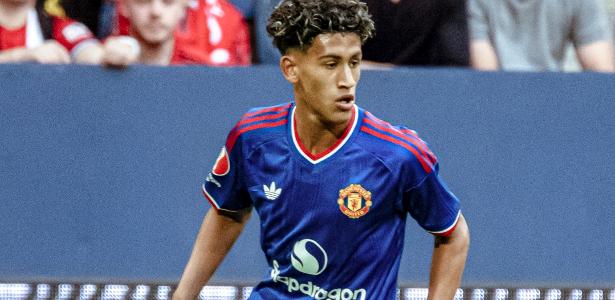 Ele viralizou como 'Kid Messi'. Agora, é o mais novo a jogar pelo United