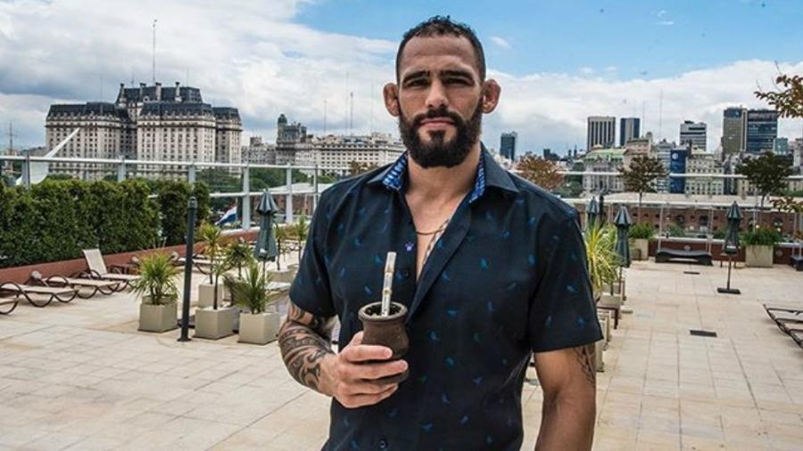 Santiago Ponzinibbio fará a luta principal do UFC Buenos Aires - reprodução/Instagram