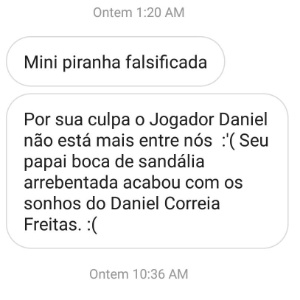 Alanna ameaça - Reprodução - Reprodução