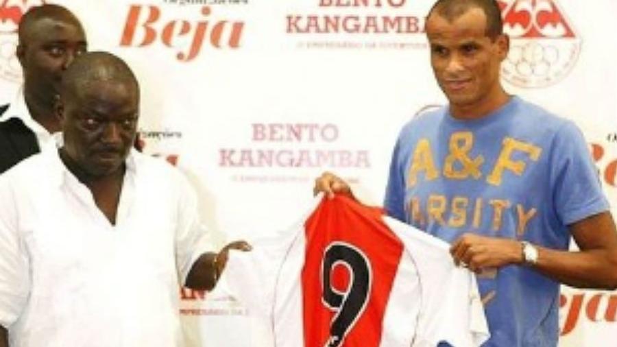 Rivaldo defendeu o Kabuscorp em 2012 e recorreu aos tribunais para receber pagamentos do clube - Divulgação