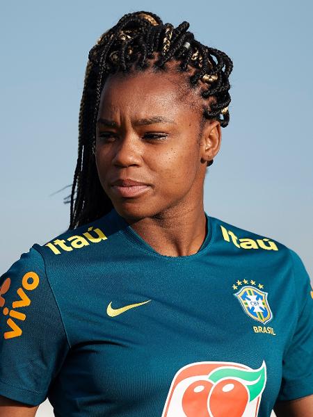 Ludmila, atacante da seleção brasileira feminina - Jose Breton/NurPhoto via Getty Images