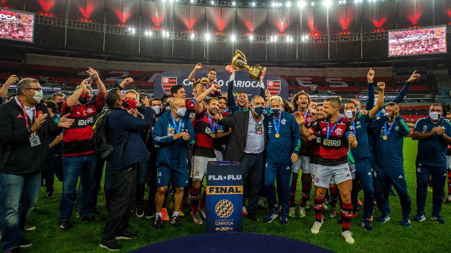 Flamengo é campeão do Campeonato Carioca 2020 - Marcelo Cortes/Flamengo