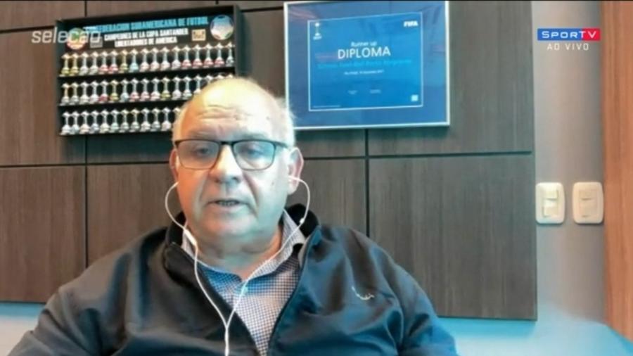 Romildo Bolzan dissecou a necessidade de renovar os contratos  - Reprodução/SporTV