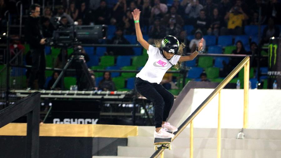 Rayssa Leal disputa título mundial de skate street - Paulo Anshowinhas