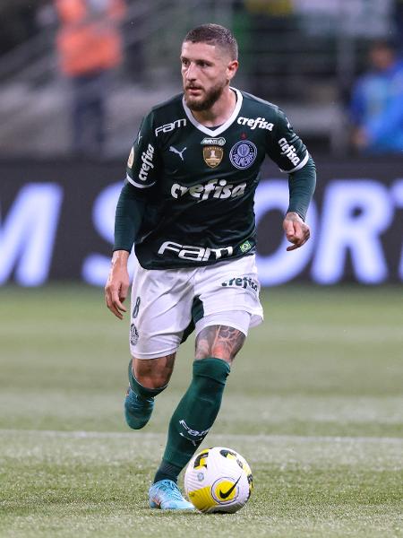 Zé Rafael em ação pelo Palmeiras em partida contra o Botafogo pelo Brasileirão - Alexandre Schneider/Getty Images