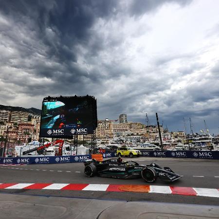 Lewis Hamilton durante o GP de Mônaco, sexta etapa do Mundial de Fórmula 1