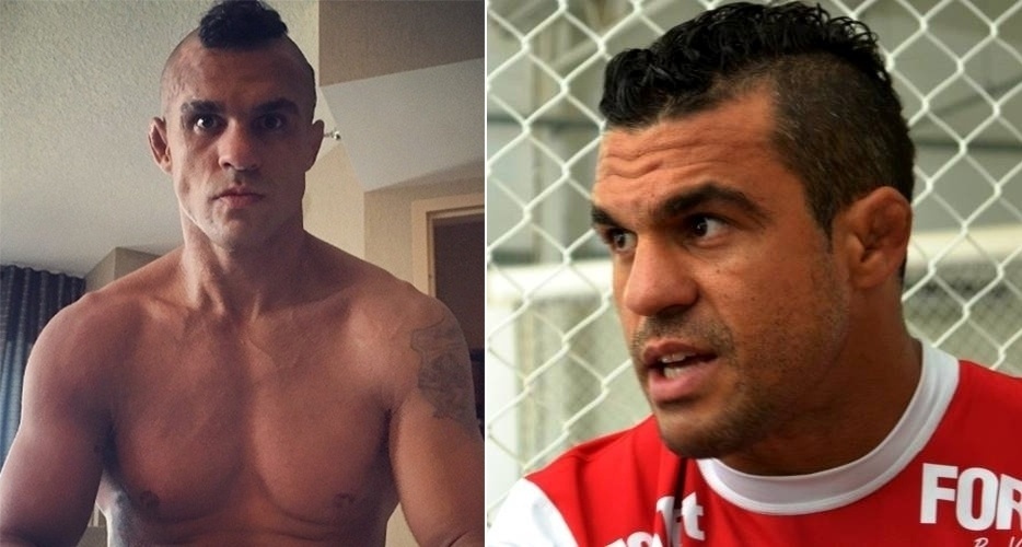 Os lutadores do UFC tem de fazer sacríficos para passar pela balança e se adequar ao peso de suas categorias. E isso inclui uma forte mudança física. Vitor Belfort é um dos que mostra até na fisionomia mais fina o quanto perde de peso. Boa parte dos lutadores corta mais de 10 kg nas semanas anteriores à luta - Arte/UOL