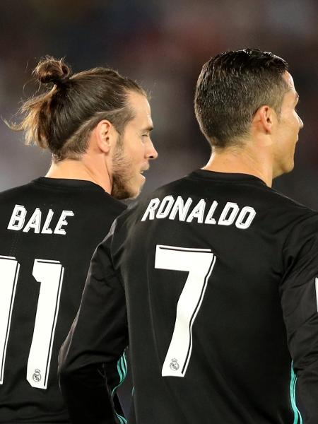 Bale e Cristiano Ronaldo marcaram pelo Real contra o Al Jazira - REUTERS/Ahmed Jadallah