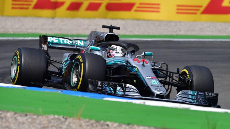 Hamilton Mercedes Alemanha - Andrej Isakovic/AFP - Andrej Isakovic/AFP