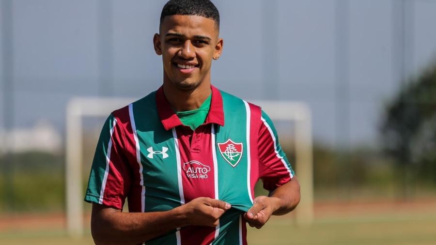 Atacante Brenner é o novo reforço do Fluminense - Divulgação Fluminense