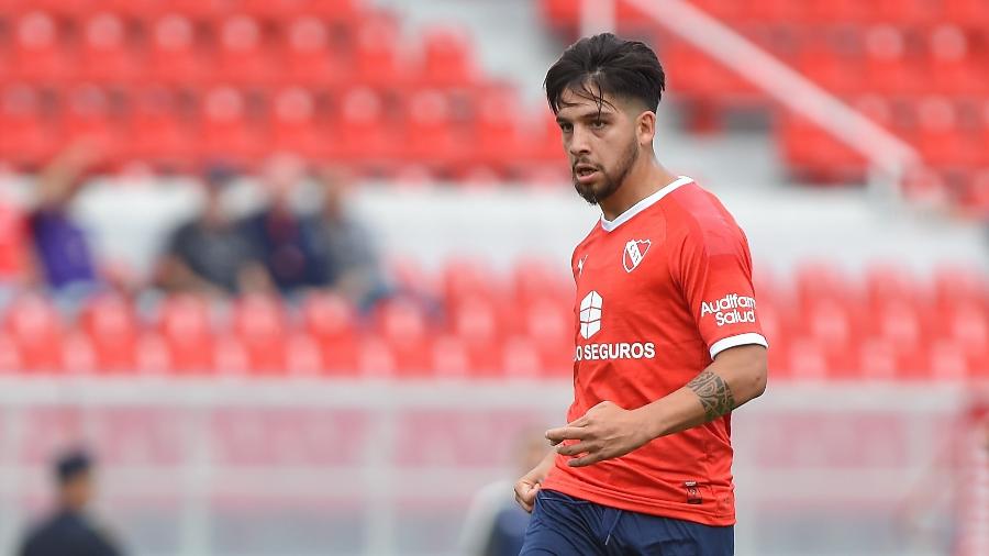 Martin Benítez, meia de 26 anos do Independiente (ARG), chega por empréstimo ao Vasco da Gama  - Luciano Bisbal/Getty Images