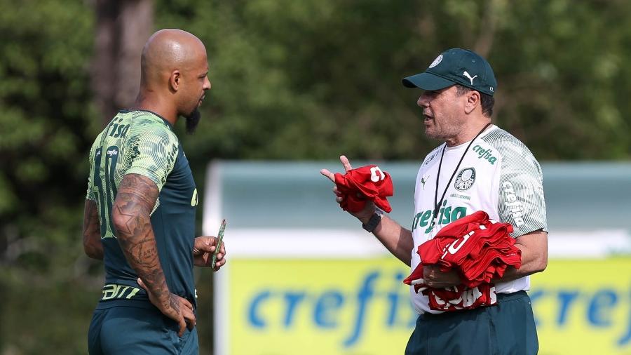 Luxemburgo não terá Felipe Melo no jogo contra o Athletico - Cesar Greco