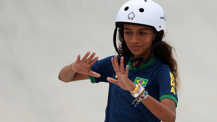 Rayssa Leal, medalha de prata nas Olimpíadas de Tóquio-2020 - Ezra Shaw/Getty Images