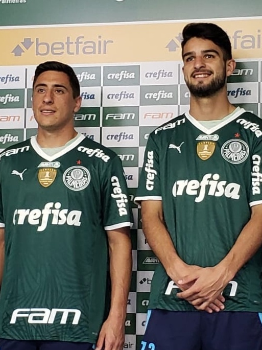 Palmeiras apresenta atacantes López e Merentiel na Academia de Futebol –  Palmeiras