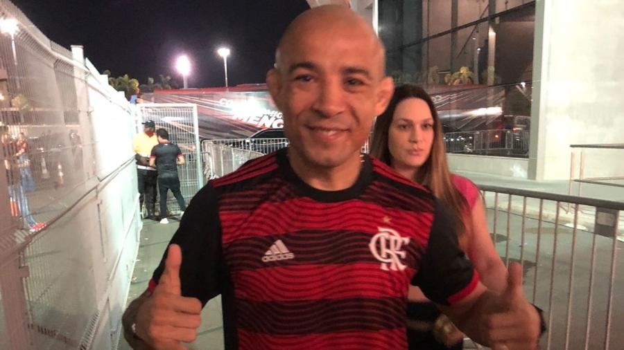 Flamenguista, campeão do UFC José Aldo marca presença no Maracanã para final contra o Corinthians pela Copa do Brasil - Bruno Braz/UOL