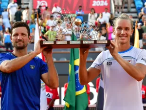 Rafael Matos quebra tabu e conquista o Rio Open ao lado de colombiano