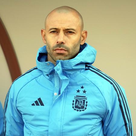 Javier Mascherano, treinador da seleção argentina sub-23