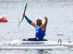 Rufino é bicampeão e Tofalini leva prata em dobradinha da canoagem