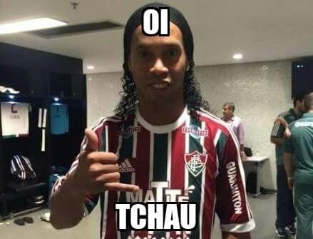 Saída de Ronaldinho Gaúcho do Fluminense gera piadas na Internet - Reprodução
