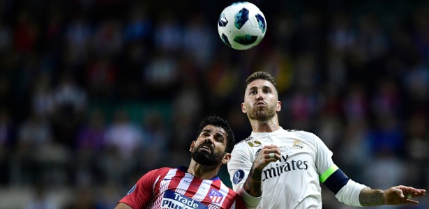 Diego Costa x Sergio Ramos - JAVIER SORIANO / AFP - JAVIER SORIANO / AFP