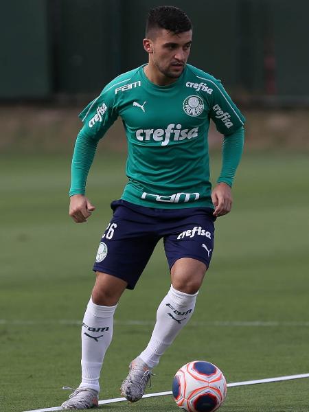 Victor Luís, lateral esquerdo do Palmeiras - Cesar Greco/Ag. Palmeiras/Divulgação