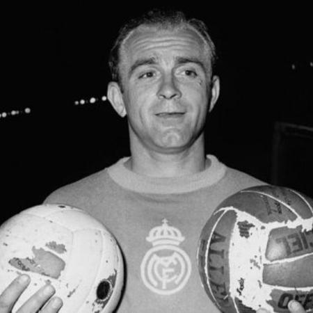 Alfredo Di Stéfano é um dos grandes do Real Madrid, mas não esteve em Copas - AFP VIA GETTY IMAGES