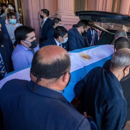 Maradona foi enterrado no fim do mês passado - Esteban Collazo/Argentina Presidency/Handout via REUTERS 