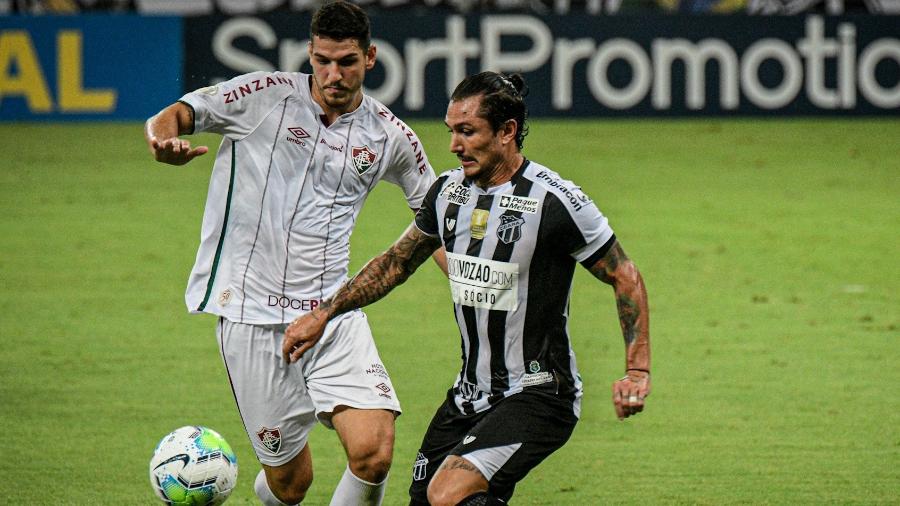 Fluminense e Ceará se enfrentam nesta quarta (7), às 21h30, em São Januário, pela 10ª rodada do Brasileiro  - Kely Pereira/AGIF