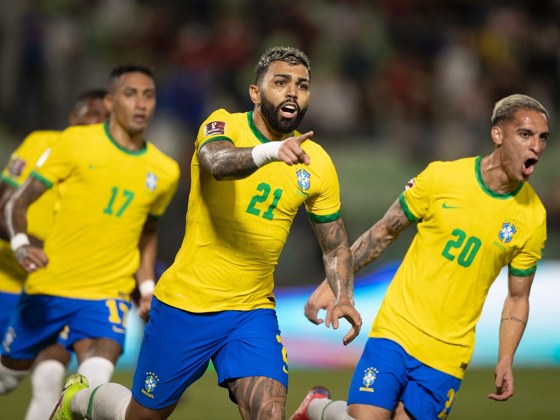 Eliminatórias Catar 2022  Top 5 de gols do Brasil 