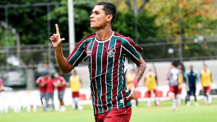 Luan Brito, do sub-20 do Fluminense - Mailson Santana/Fluminense FC