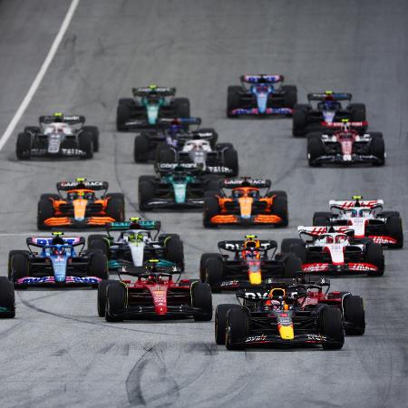 Largada do GP da Áustria de Fórmula 1 2022 - Bryn Lennon/Getty Images