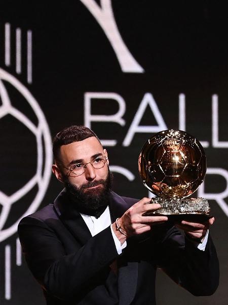 Benzema conquista a Bola de Ouro de 2022; veja os premiados