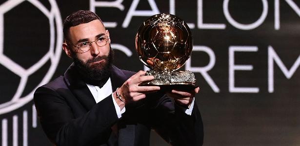 Benzema conquista a Bola de Ouro de 2022; veja os premiados - Gazeta  Esportiva