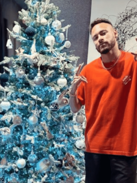 Neymar publicou mensagem de Natal nas redes sociais - Reprodução/Instagram