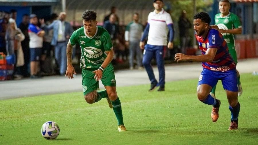 Partida disputada no Estádio Dr. Hercílio Luz acabou em 1 a 0 para os donos da casa - Reprodução/Instagram/Chapecoense