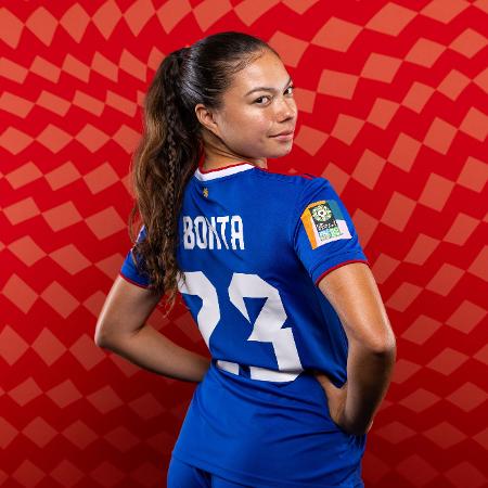 Reina Bonta, das Filipinas, também é jogadora do Santos