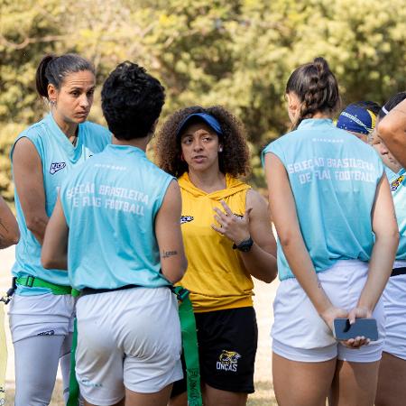 Seleção brasileira feminina ficou em 4º no Mundial de Flag Football de 2021, em Israel