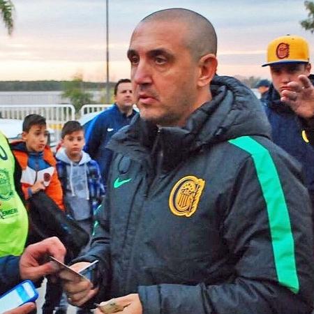 Andrés "Pillín" Bracamonte, líder da barra brava do Rosario Central