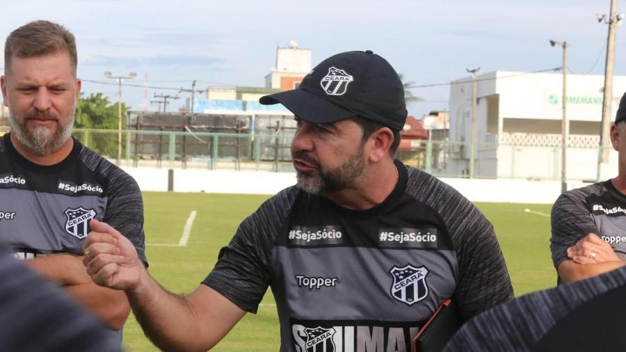 Enderson Moreira, técnico do Ceará - Kalyne Lima/cearasc.com