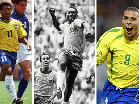 Os melhores jogadores da história da Seleção Brasileira