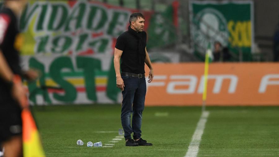 Eduardo Coudet não gostou da partida do Inter contra o América de Cali, pela Libertadores - Ricardo Duarte/Inter