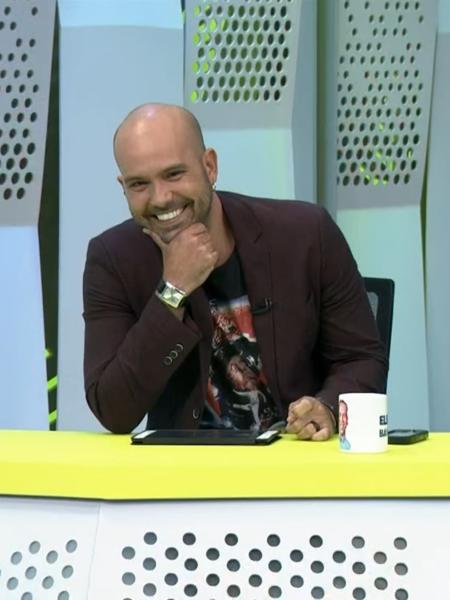 Lucas Gutierrez apresenta o Segue o Jogo na TV Globo - Reprodução